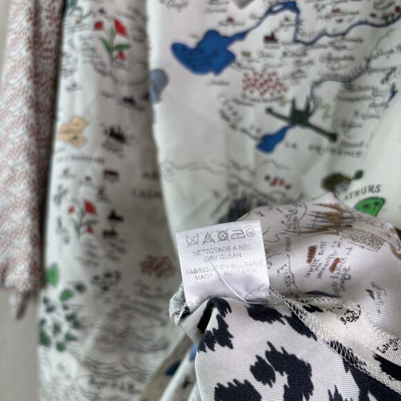 La Prestic Ouiston Silk Printed Shift Dress - Picture 2 of 7